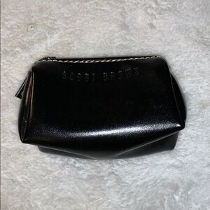 Bobbi Brown Black Leather Coin Purse - Lined